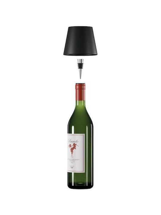 Lampă decorativă Realpower Led-rgb pentru masă, reglabilă, cu baterie, neagră