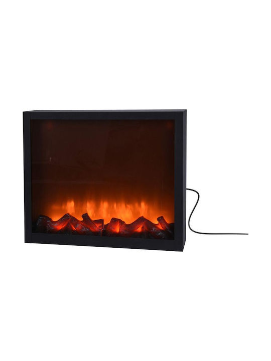 JK Home Decoration Lustră Decorativă Șemineu Negru