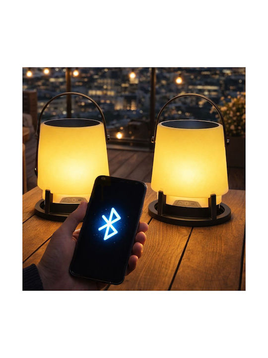 Kooduu Smart Dekoratives Tischlicht LED Warmes Weiß 20x20cm