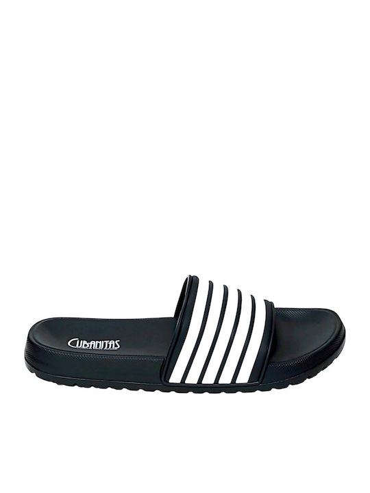 Men's Black Slides