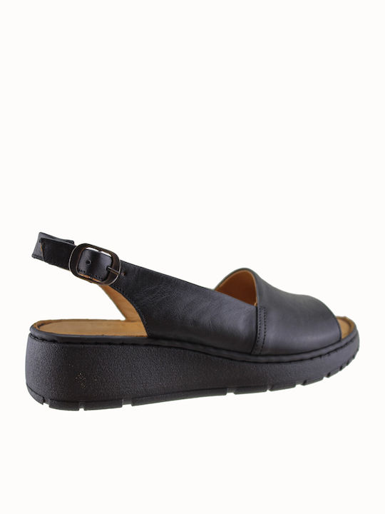 Sommer Damenplattformen Schwarze G-251605
