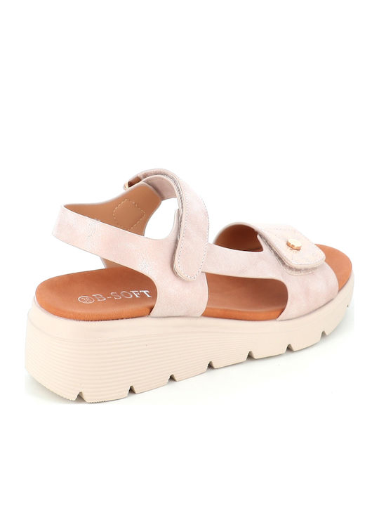 Summer Women's Platforms Pink 41/938-51_PINK
