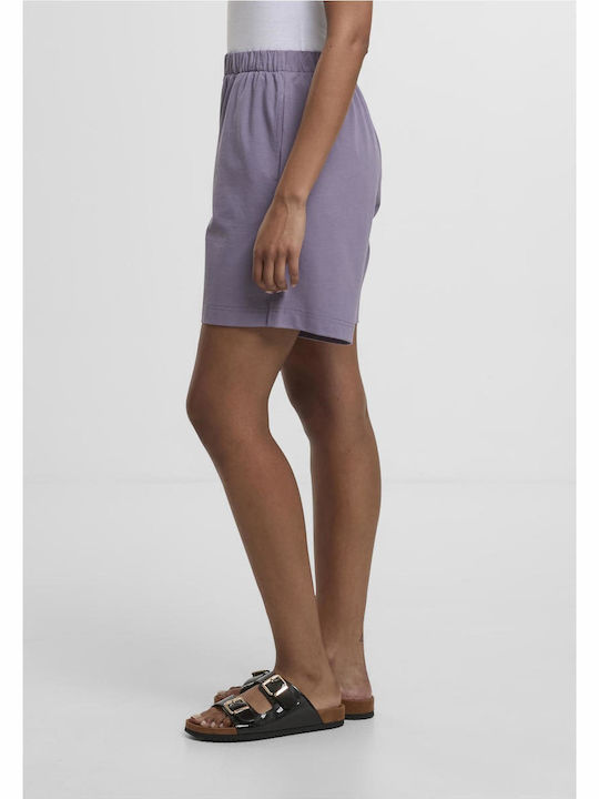Ladies Women's Shorts Dustypurple