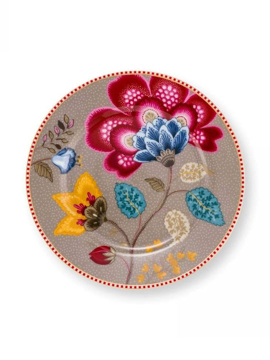 PiP Studio Tiered Appetizer Stand Porcelain Multicolour Ø17cm W21xL26.5cm