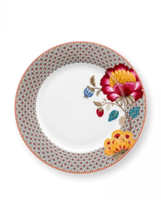 PiP Studio Tiered Appetizer Stand Porcelain Multicolour Ø17cm W21xL26.5cm