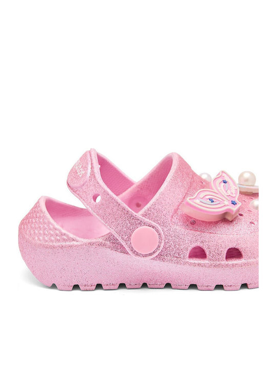 Kids Beach Clogs Pink