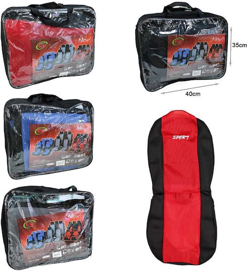 Set Car Seat Covers Sport Blue