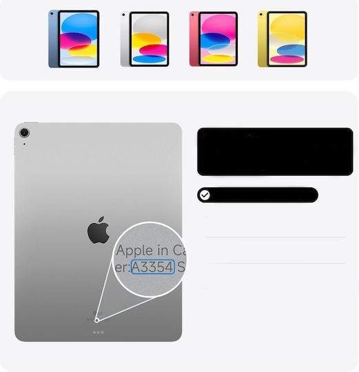 Θήκη Πληκτρολόγιο Ipad 10ης Γενιάς 10 9″ Hou Mf-10 Bluetooth Touchpad Qwertz