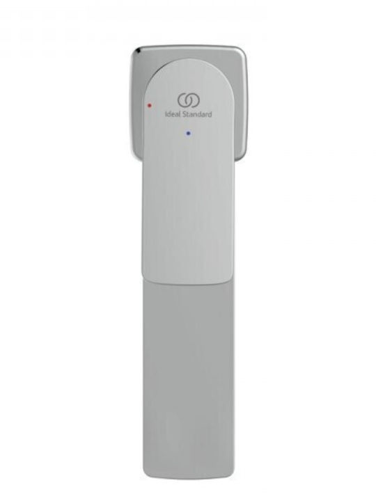 Ideal Standard Αναμεικτική Μπαταρία Νιπτήρα Ασημί
