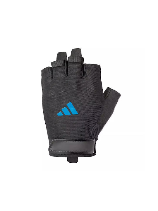 adidas Essential Training ADGB-15002Bl Männer Sport Handschuhe Fitnessstudio Blau