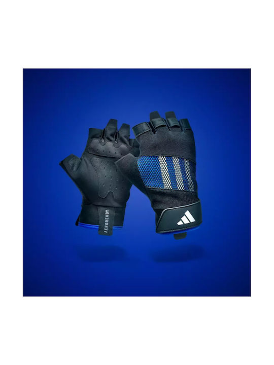 adidas Performance Männer Sport Handschuhe Fitnessstudio Blau