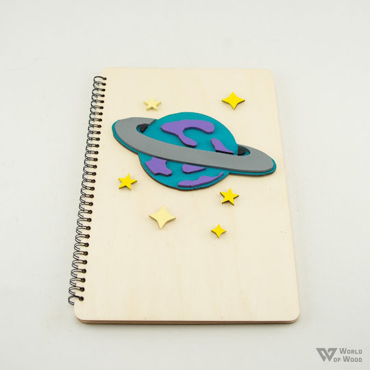World of Wood Книга за гости от дърво