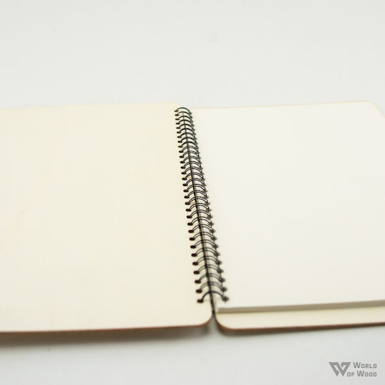 World of Wood Книга за гости от дърво