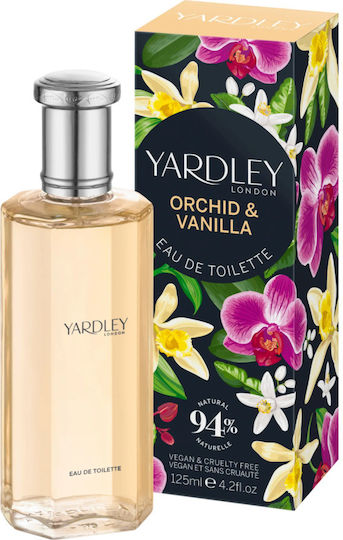 Toilet Water Orchid Vanilla Notes Orchid Vanilla Yardley 125 Ml