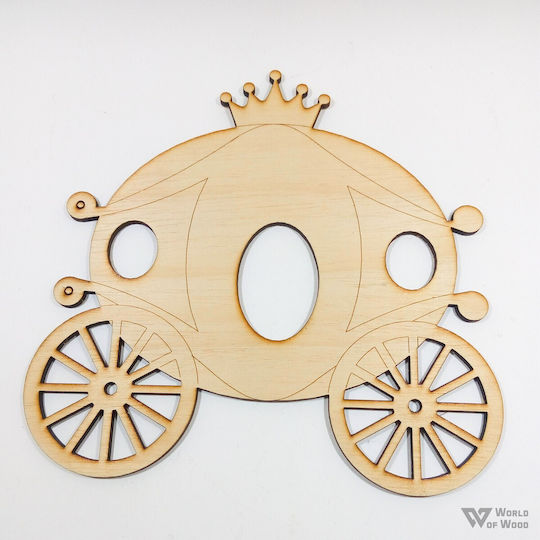 World of Wood Книга за гости с Тема Карета от Дърво
