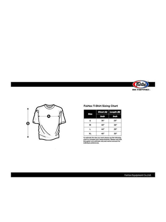 Fairtex Fairtex Kampfkunst Kurzärmliges Männer Kampfsportshirt Schwarz