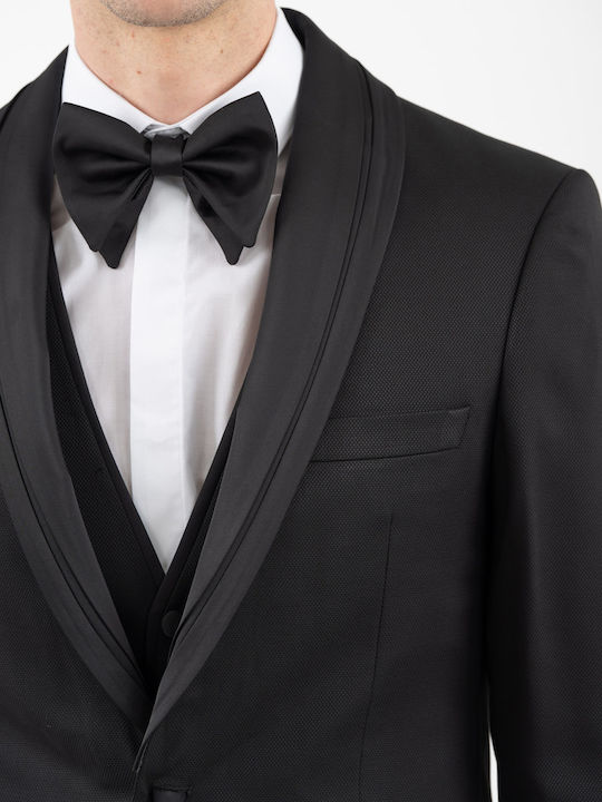 Summer Men's Groom's Suit Black