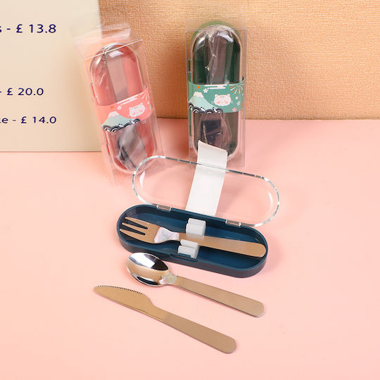 Stelton Besteckset Silber 24 Stück