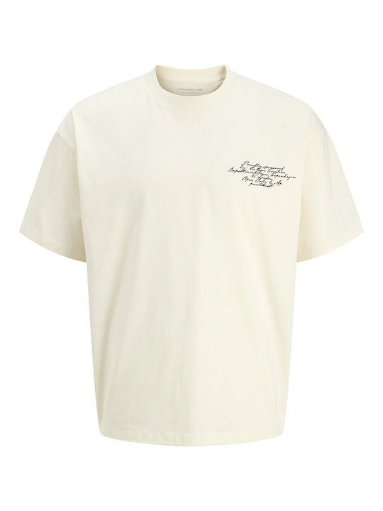 T-shirt Εκρου