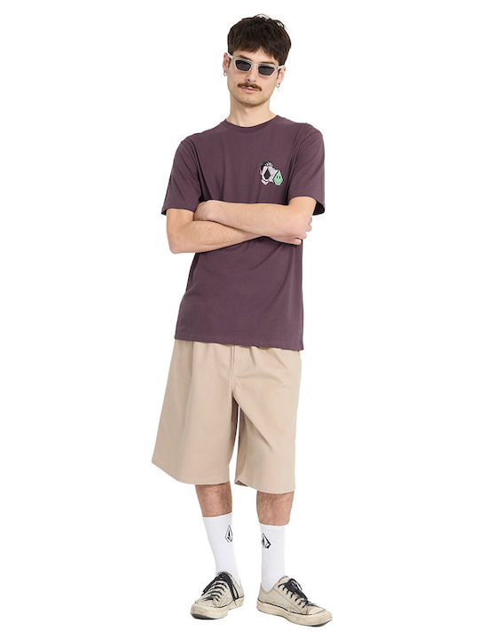 T-Shirt Burgundisch