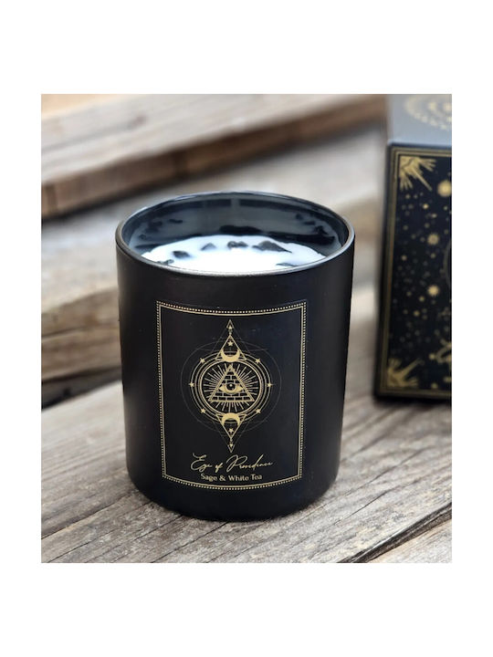 Wunschkerze Eye Providence Manifestation Kerze Salbei & Weißer Tee