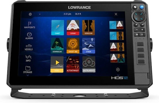 Lowrance Hds 12 Pro Sonar de Pescuit + Active Imaging Hd 3 în 1 Row