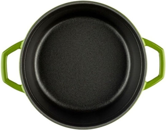 Hosse Tieftopf aus Gusseisen 6.1l / 28cm Grüne