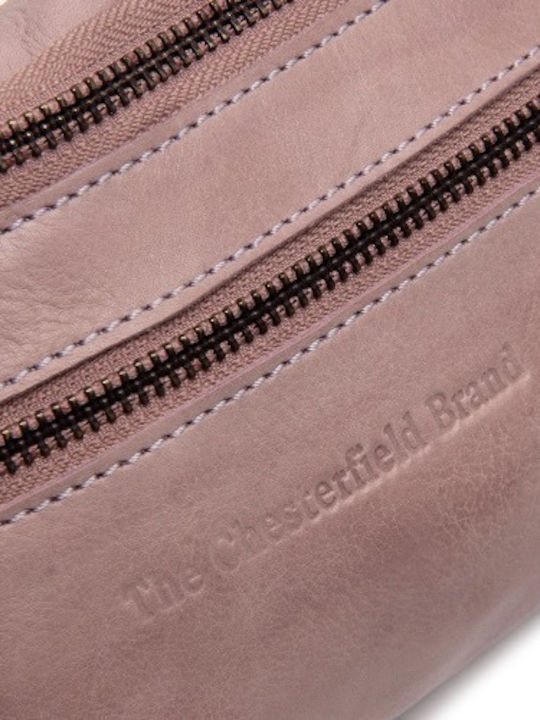 Leather Bum Bag Pink