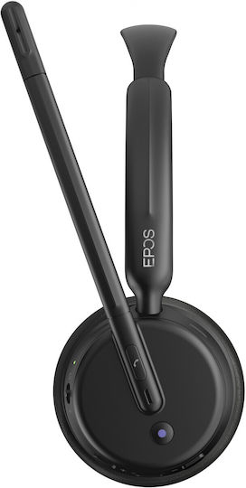 Epos Impact 500 MS UC Kabellose Auf dem Ohr Multimedia-Kopfhörer mit Mikrofon und Konnektivität Bluetooth / USB-A / USB-C