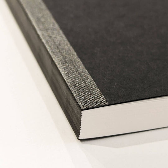 Notebook Тетрадка B5 На райета Черен