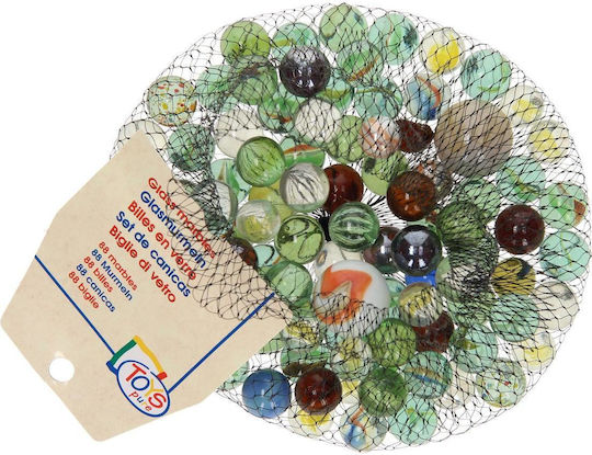 Goki Mărgele Glass Marbles pentru 3+ ani Ani