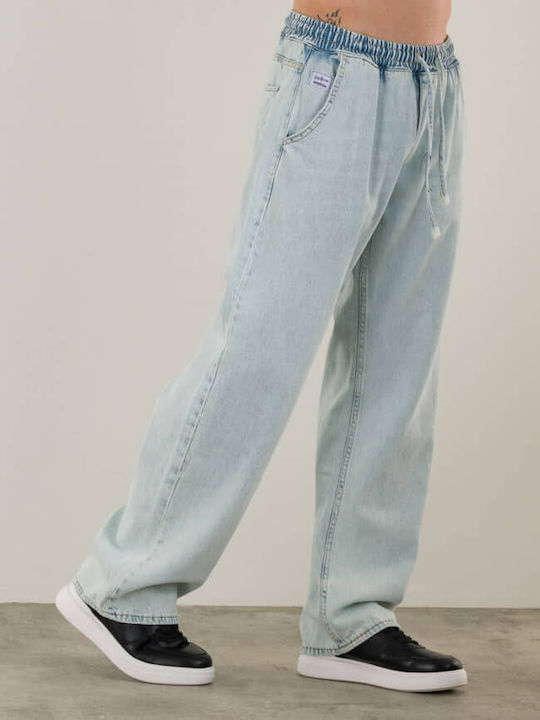 Men's Jeans Pants Light Blue