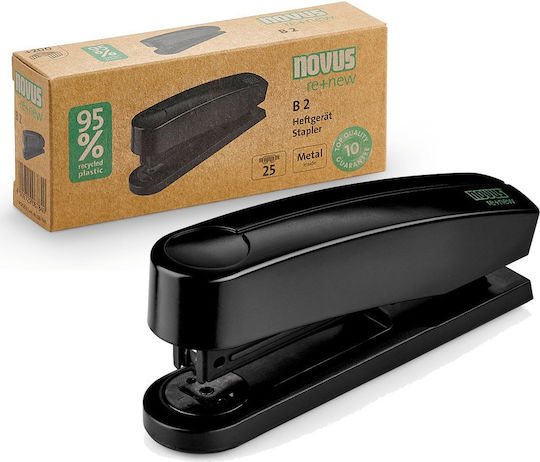 Novus Stapler Novus Stapler B2 Re+new Black