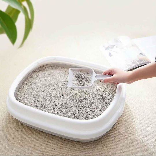 534650 Katzenklo Offen mit Futteral 48×40×14cm
