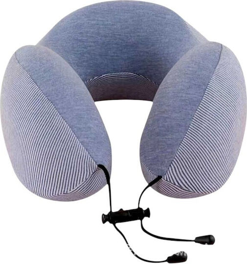 Μαξιλαράκι Ταξιδίου Memory Foam Γκρι