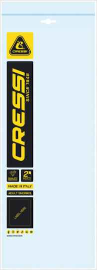 Snorkel Cressi Seal Dry Black Black