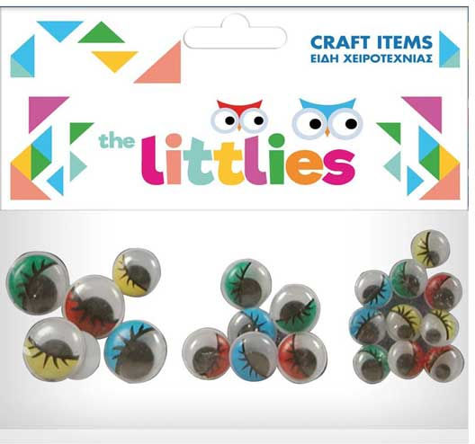 Littlies Ματακια Κινουμενα 22 Τεμ Χρωματιστα 000646630