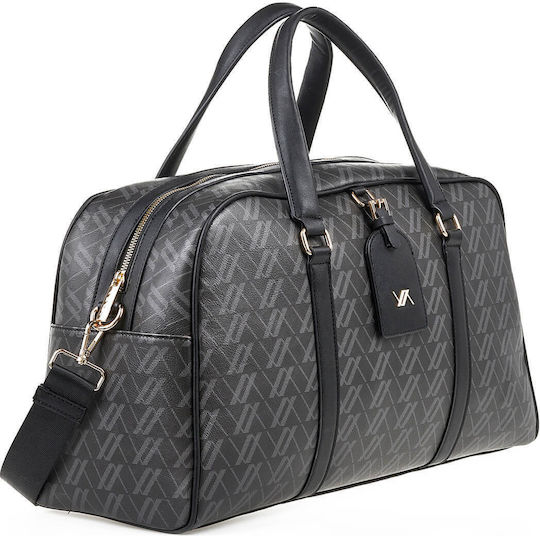 Verde Sak Voyage Black from Artificial Leather L47xW15xH28cm