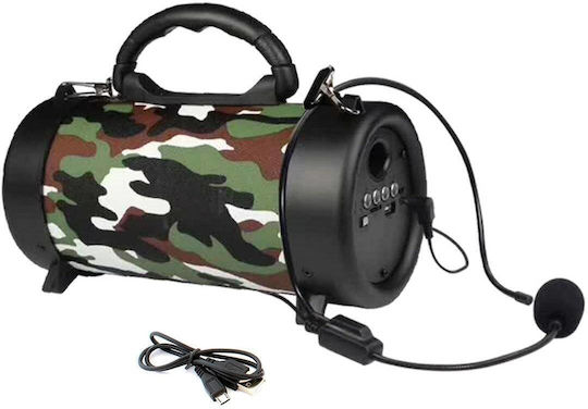 Mini BoomBox Boxă Bluetooth 5W cu Radio și Durată a Bateriei de până la 5 ore Kaki