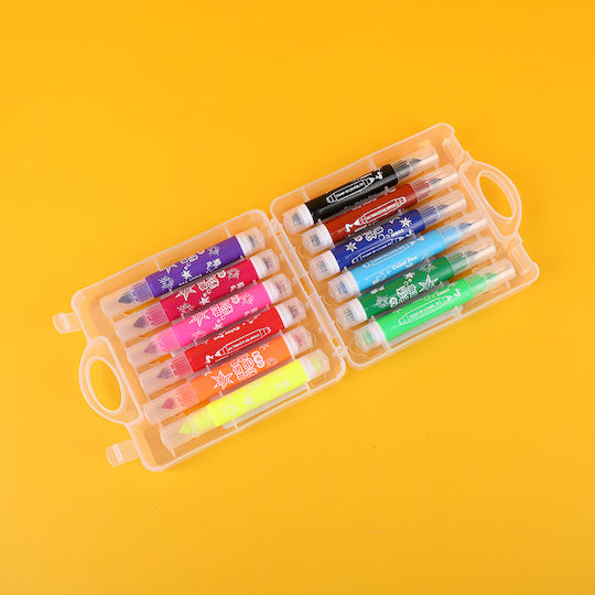 Watercolor Pencils Bold Bar Large Capacity 12 Colours Seal — 204-12 209
