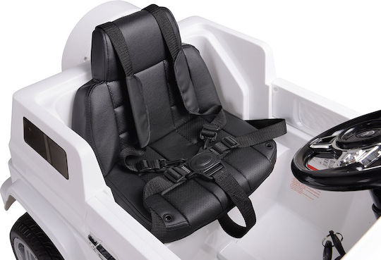 Bambi Racer Μονοθέσιο με Τηλεκοντρόλ 6 Volt Λευκό