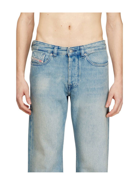 Men's Jeans Pants with Relaxed Fit Blue