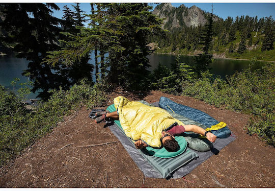 Thermarest NeoAir Topo Luxe Единично Подложка за къмпинг 183x51см С дебелина 10см в Зелен цвят