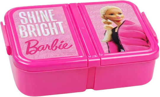 Barbie Παιδικό Παγούρι Πλαστικό 600ml