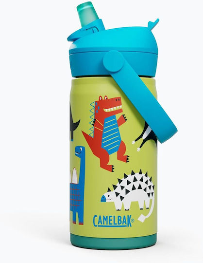 Camelbak Thrive Παιδικό Παγούρι Δεινόσαυρος Ανοξείδωτο με Καλαμάκι Dino Jam 350ml
