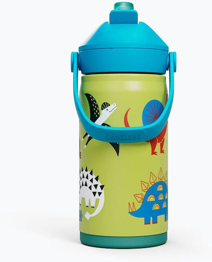 Camelbak Thrive Παιδικό Παγούρι Δεινόσαυρος Ανοξείδωτο με Καλαμάκι Dino Jam 350ml