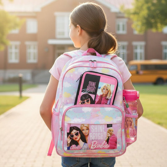 Barbie Παιδικό Παγούρι Πλαστικό 600ml