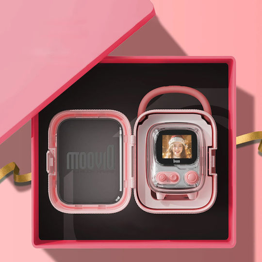Divoom Tivoo 2 Ηχείο Bluetooth 5W με Ραδιόφωνο και Διάρκεια Μπαταρίας έως 8 ώρες Ροζ