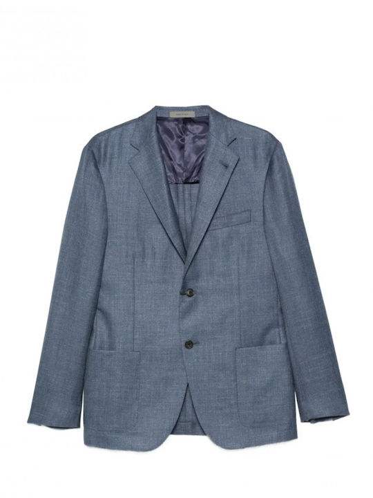 Winter Men’s Suit Jacket Blue