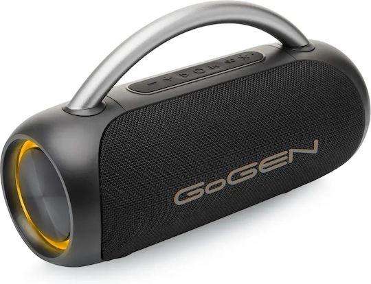 GoGEN BS380B Rollee Ηχείο Bluetooth 25W με Διάρκεια Μπαταρίας έως 12 ώρες Μαύρο
